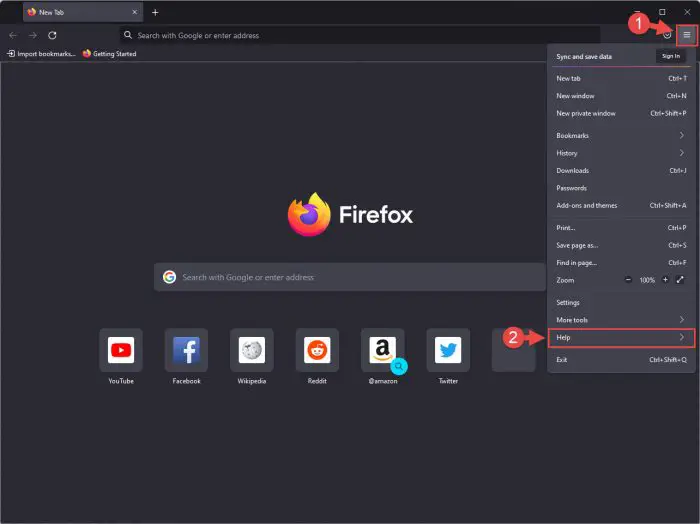 Firefox help
