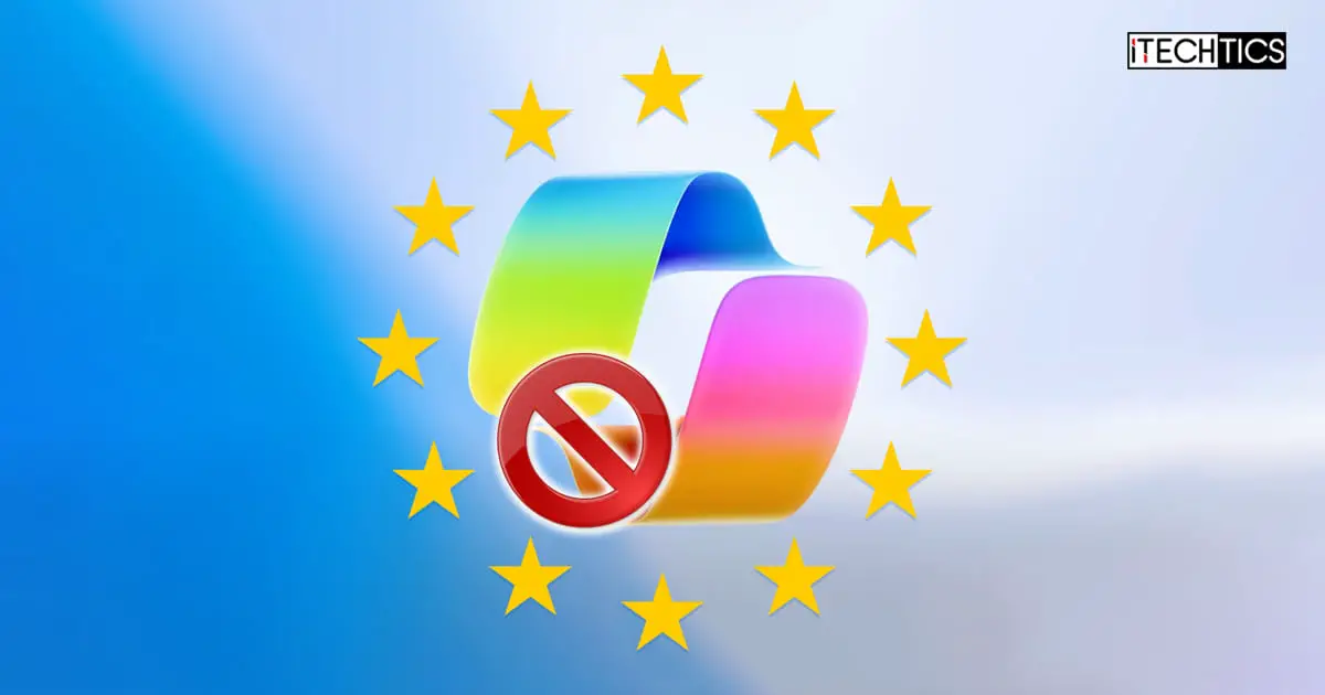 Windows Copilot Disabled (Blocked) EU